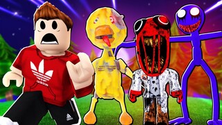 Die HORROR RAINBOW FRIENDS wollen mich FRESSEN?! (Roblox)