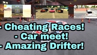 Cheating races, Car meet, Awesome Drifter! | 300 SUBSCRIBERS! | Car Parking Multiplayer