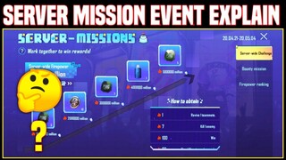 Pubg New Server Mission Event Explain | New Server Mission & Bounty Mission Explain