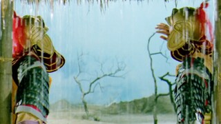 男人突然发现两位将军竟在自家门外躲雨