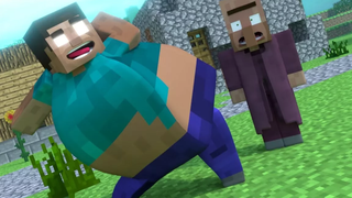 แอนิเมชั่น Minecraft ตลก 4 อันดับแรกโดย MrFudgeMonkeyz