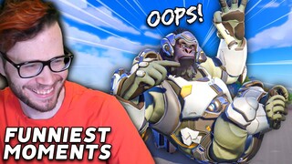 Reacting to YOUR FUNNIEST MOMENTS in Overwatch 2