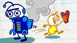 Pencilmate and The BIZARRE Box of Batteries!