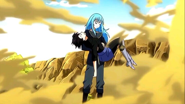 moment rimuru nyelametin hinata