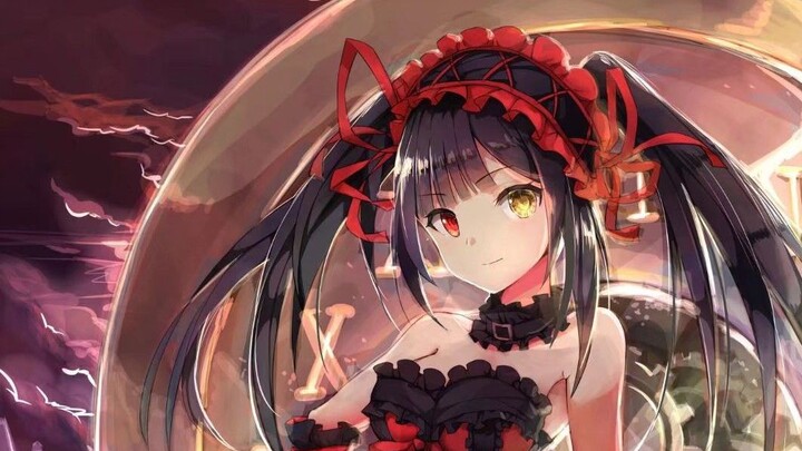 anime Date A Live RioReincarnation                    nama karakter nya Tokisaki kurumia (Ara ara)