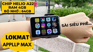 SmartWatch Flagship Killer : Lắp Sim 4G - Dual Camera | Lokmat Appllp Max S999 | Cấu Hình Siêu Khủng