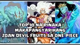 TOP 10 ZOAN DEVIL FRUITS NA MAKAPANGYARIHAN |One Piece Anime