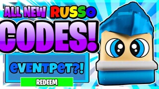 ALL NEW *RUSSO EVENT* UPDATE OP CODES IN REBIRTH CHAMPIONS! | Roblox Rebirth Champions