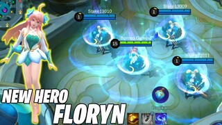 NEW HERO SUPPORT FLORYN - THE BUDDING HOPE | HEALNYA BISA SAMPAI 5 KALI | MOBILE LEGENDS
