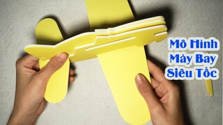 Lắp ráp máy bay - mô hình lắp máy bay siêu đỉnh - máy bay bằng giấy
