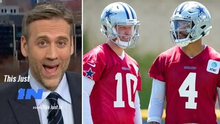 This Just IN | Max Kellerman explans why Cooper Rush is put more pressure on Dak Prescott