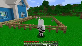 PANDA THỬ THÁCH SINH TỒN THẾ GIỚI KIM CƯƠNG TRONG MINECRAFT_CÁNH CỔNG KIM CƯƠNG