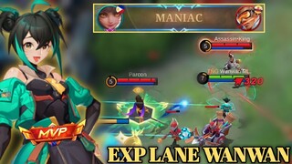 Exp Lane Wanwan? No Problem!🤣 -Kingwanwan