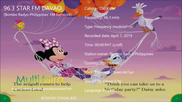 DXFX-FM 96.3 Star FM Davao - Sign-off (April 7, 2019