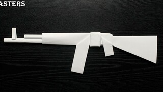 [Origami] Gấp giấy khẩu AK471!