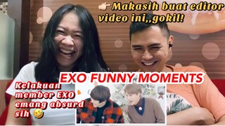 EXO FUNNY MOMENTS REACTION WITH PRIYO