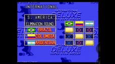 International Superstar Soccer Deluxe (E) - Genesis (Brazil vs Holland, International) MD.emu