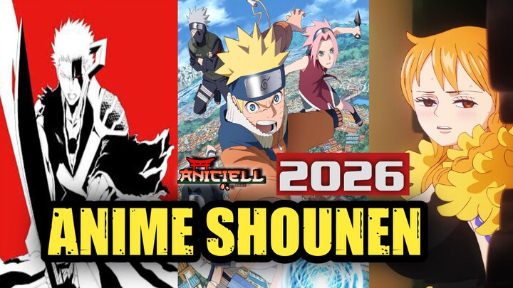 #KontesKreator2025 Anime Big 3 Shounen Tayang bersama di 2026 🔥