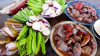 Dở 12 Cửa Ngục Trên Đồng Nước Nổi, Cá Rô Đồng Kho Mắm Ruốc | MTQH