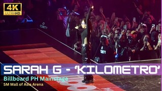 [FANCAM] Sarah G - ‘Kilometro’ Performance (Part 1/3) at Billboard PH Mainstage SM MOA Arena(101524)