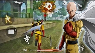 saitama Highlights (one punch man) free fire