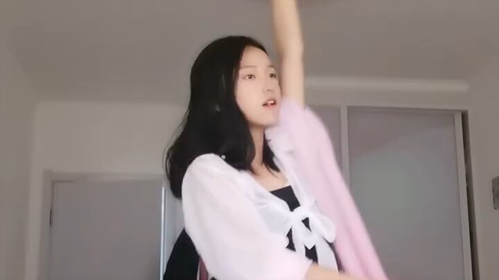 little girl dancing