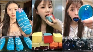 Thánh Ăn Đá Ăn Đá Lạnh Màu Sắc Hình Dạng Bất Thường Thú Vị - ASMR Ice Crunchy Eating sound#163