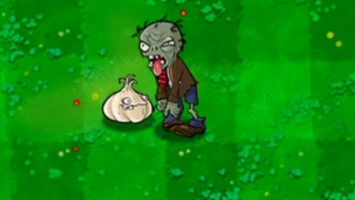 Which one is the sound of a zombie eating garlic?