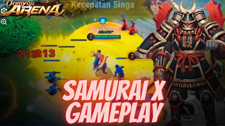 OP TAPI BOROS MANA! SAMURAI X ONMYOUJI ARENA GAMEPLAY!