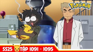 Review phim POKEMON SS25 TẬP 1091-1095  , Tóm tắt  Phim Hoạt Hình Pikachu