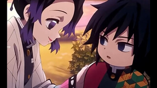 Butterfly Shinobu cares for Tengen Uzui.