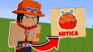 24 HORAS PRA CONSEGUI UMA FRUTA MITICA NO MINECRAFT ONE PIECE