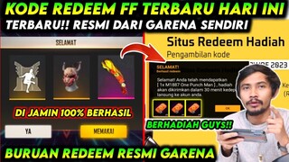 KODE REDEEM FREE FIRE TERBARU 1 APRIL 2023 HARI INI