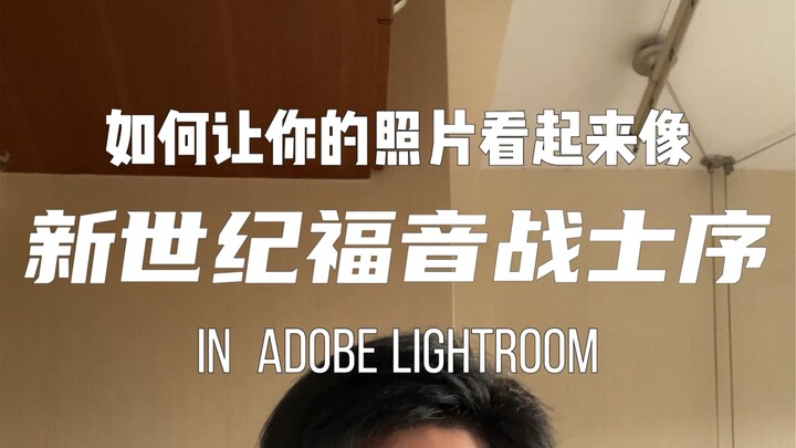 How to Make Your Photos Look Like Evangelion: The End of Evangelion by Hideaki Anno