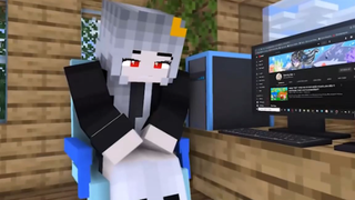 Phong Cận Một Ngày Nhận Nuôi Em Bé Sammy Khổng Lồ Cao 10 Mét Trong Minecraft_Tri