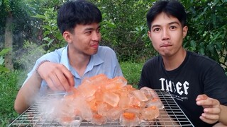 ย่างนํ้าแข็ง หม่าล่านํ้าแข็งย่าง แบบคนจีน ครั้งแรกในชีวิต
