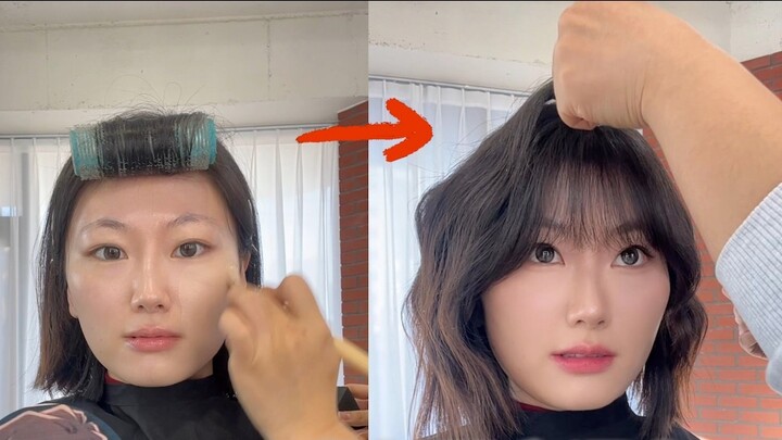 Haibara Ai x Korean idol makeup and hair｜The dimensional wall is broken!