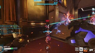 การเล่นเกม Overwatch 2 Agressive Tank Doomfist โดย Doomfist Dannedd อันดับสูงสุด