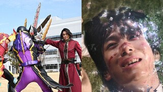 Touma leaves? Two people fight against the Holy Lord, Kamen Rider Saber Episode 33