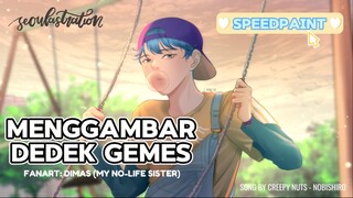 [SPEED PAINT] MENGGAMBAR DEDEK GEMES