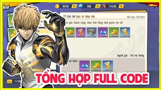 One Punch Man The Strongest VNG - Tổng Hợp Full 9 Giftcode Tân Thủ Mới Nhất Mừng Game Ra Mắt