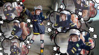 [Kui Xiao Jiu] Arknightscos Tarian Gua Chu oleh A Xiao, Dokter buruk! Petugas pemadam kebakaran Long