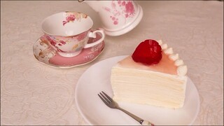 Cách làm bánh kem ngàn lớp tại nhà #food