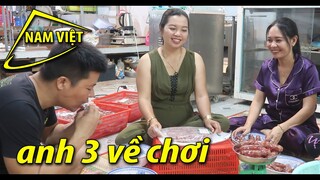Sơn Hà đón Bảo Tín (Anh 3 về chơi) Nam Việt 1540