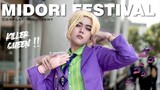 Killer Queen !! Cosplay Kira Yoshikage versi Wanita.. Cosplayer Cantik dan Keren di Midori Festival
