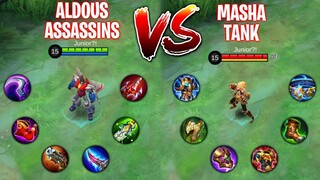 Aldous Assassins Vs Masha Tank