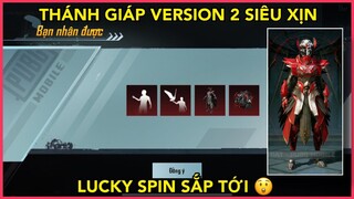 THÁNH GIÁP VERSION 2 BLOOD RAVEN X-SUIT LUCKY SPIN CỰC XỊN SÒ SẮP TỚI || PUBG MOBILE