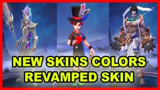 NEW SKIN COLORS | REVAMPED SKIN | V.E.N.O.M SKINS 🟢 MLBB