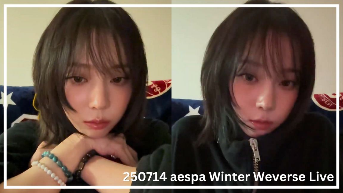 Eng Sub) 250714 aespa Winter Weverse Live - No Spoilers For