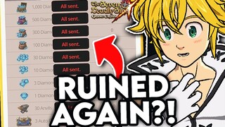 AGAIN NOT FIXED?! LUCKY RAFFLE EVENT DESTROYED AGAIN?!! | Seven Deadly Sins: Grand Cross